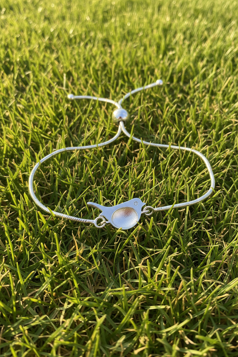 Robin sterling silver bracelet